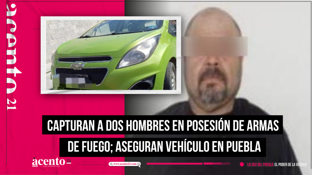 Capturan a dos hombres en posesión