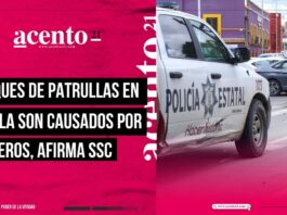 Choques de patrullas en Puebla son causados por terceros, asegura secretario