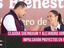 Claudia Sheinbaum que trabajará de la mano de Alejandro Armenta