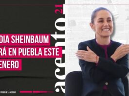 Claudia Sheinbaum vendrá a Puebla este sábado 4 de enero