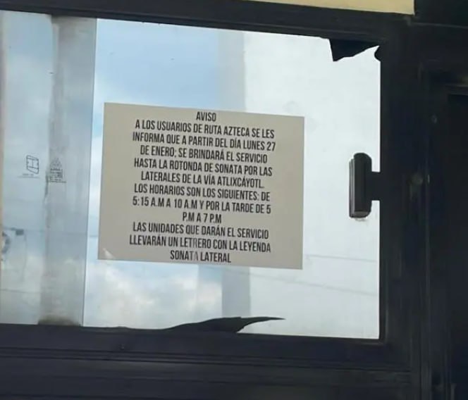 Ruta Azteca entrará a Sonata