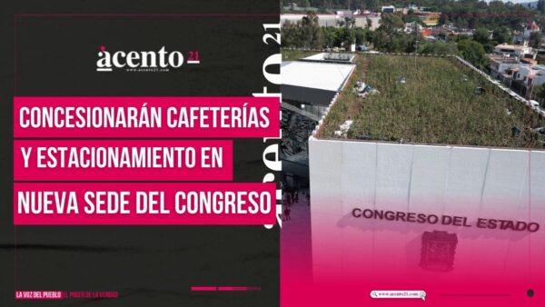 Concesionarán cafeterías y estacionamiento de nuevo Congreso de Puebla