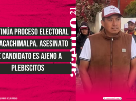 Continúa proceso electoral en Zacachimalpa