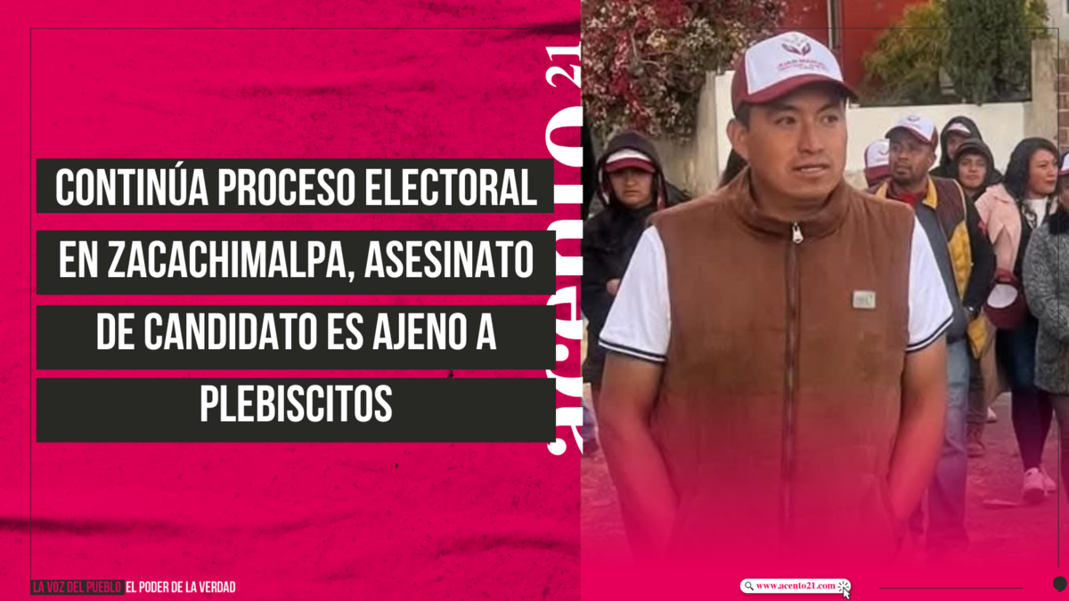 Continúa proceso electoral en Zacachimalpa