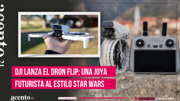 DJI lanza el dron Flip