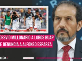 Por desvío millonario a Lobos BUAP, ASE denuncia a Alfonso Esparza