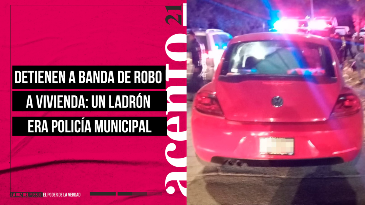 Detienen a banda de robo