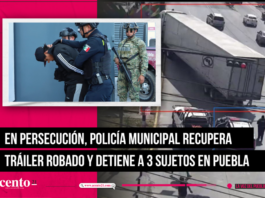 En persecución, policía municipal recupera