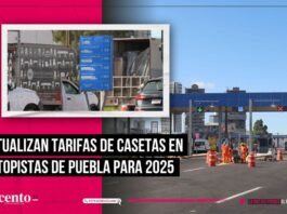 Estás son las tarifas de las casetas de autopistas en Puebla en 2025