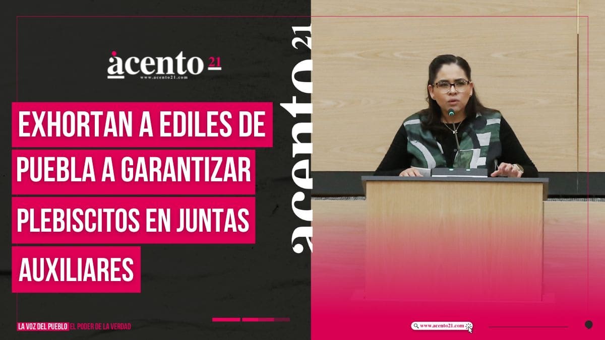 Exhortan a ediles para que garanticen desarrollo de plebiscitos en juntas auxiliares de Puebla