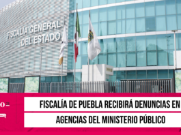 Fiscalía de Puebla recibirá