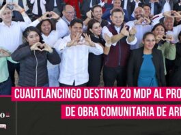 Gobierno de Omar Muñoz aportará 20 mdp al proyecto de obra comunitaria impulsado por Armenta