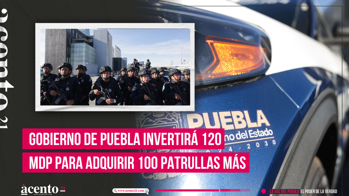 Gobierno de Puebla invertirá 120