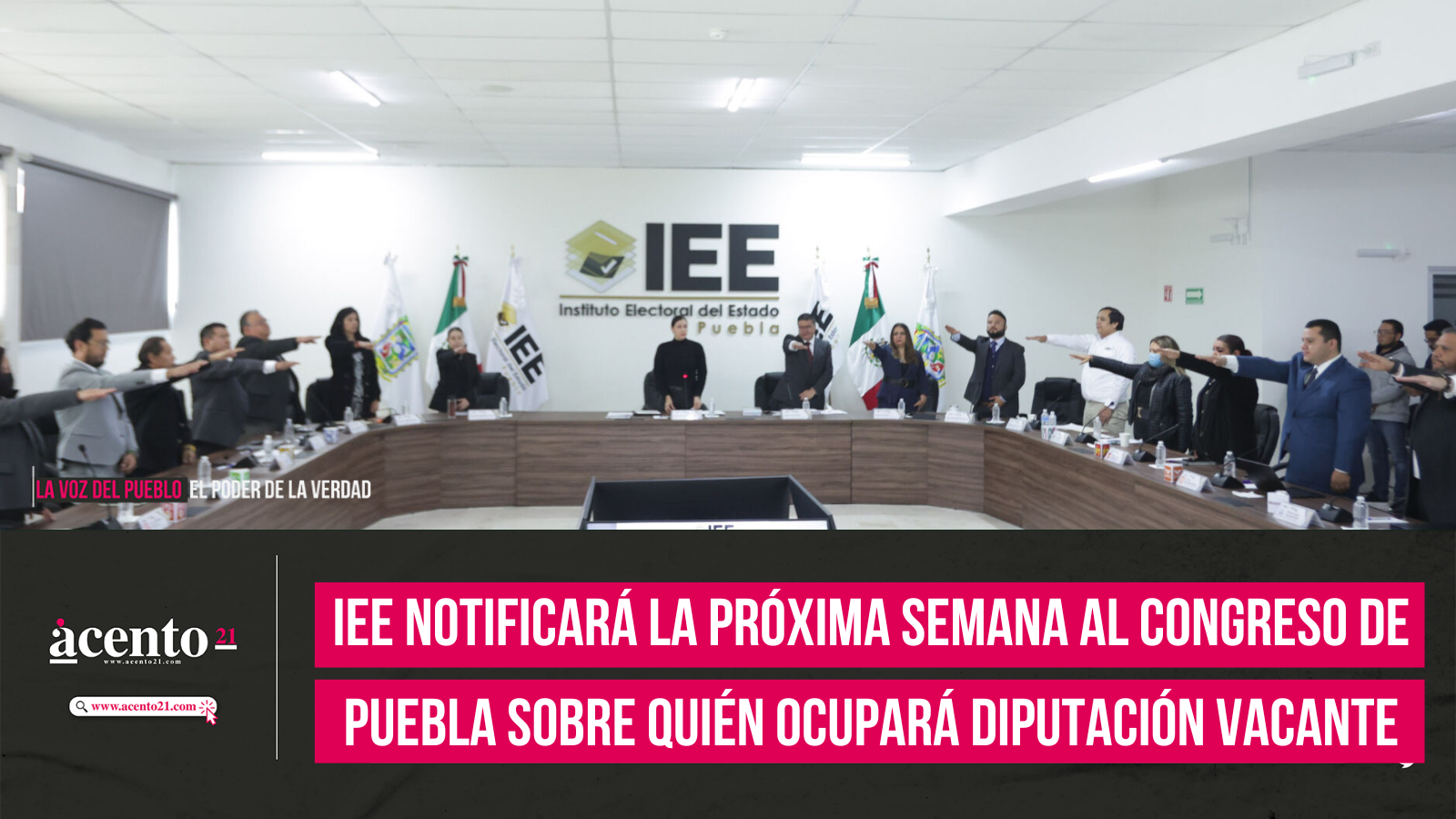 IEE notificará la próxima semana