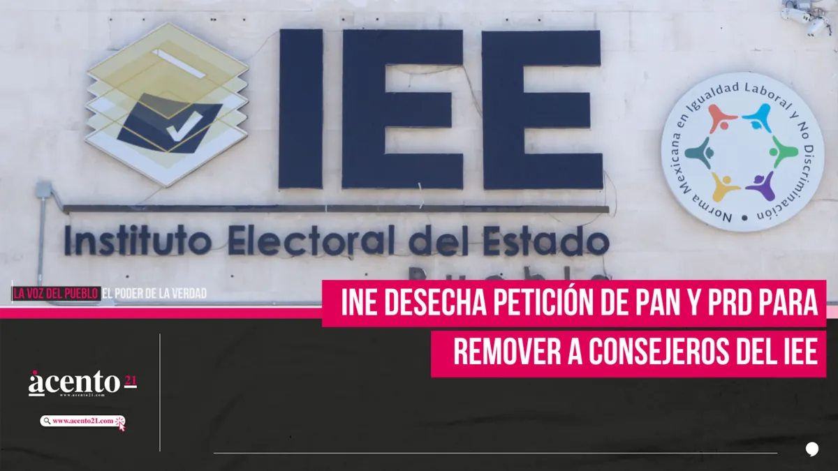 INE desecha petición de PAN y PRD para remover a consejeros del IEE