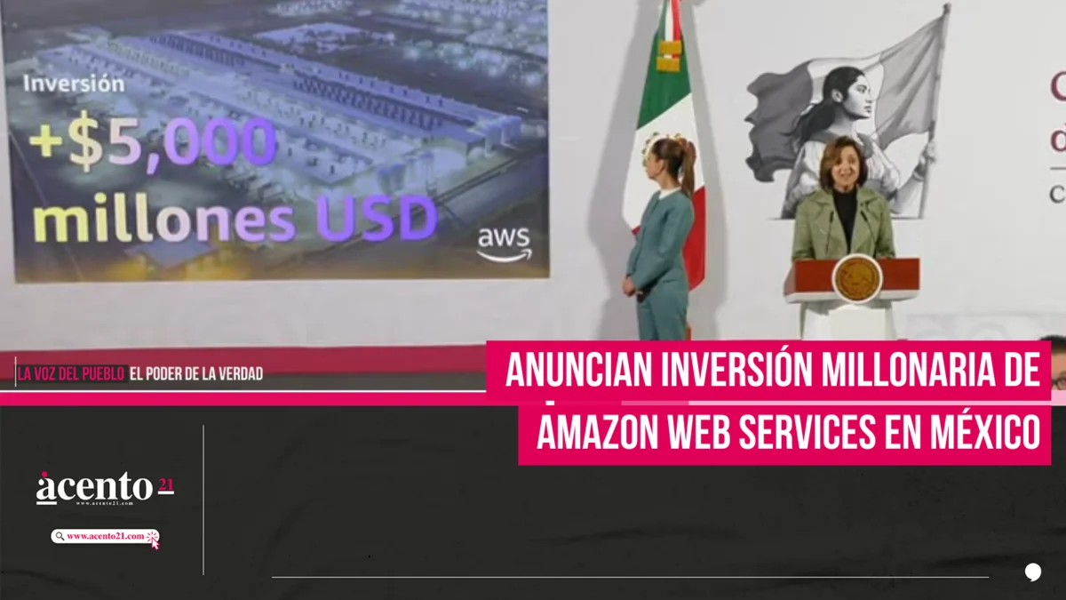 Anuncian inversión millonaria de Amazon en México