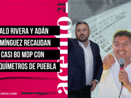 Lalo Rivera y Adán Domínguez recaudan