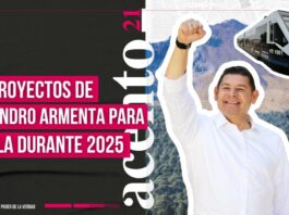 Los proyectos de Alejandro Armenta para Puebla durante 2025