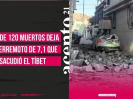 Más de 120 muertos deja el terremoto