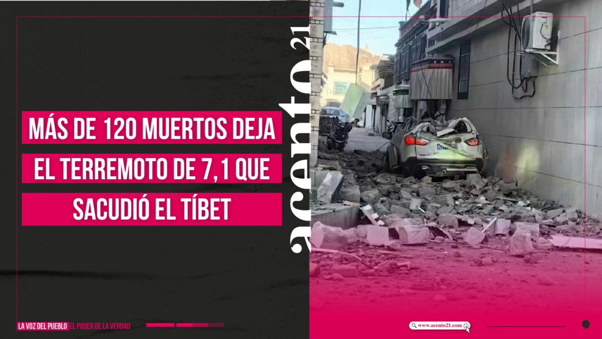 Más de 120 muertos deja el terremoto