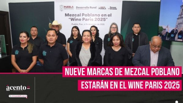 mezcal poblano que participarán en el Wine Paris 2025