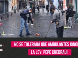 No se tolerará que ambulantes