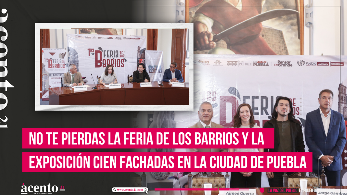 No te pierdas la Feria de los Barrios