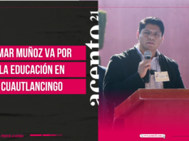 Omar Muñoz va por la educación