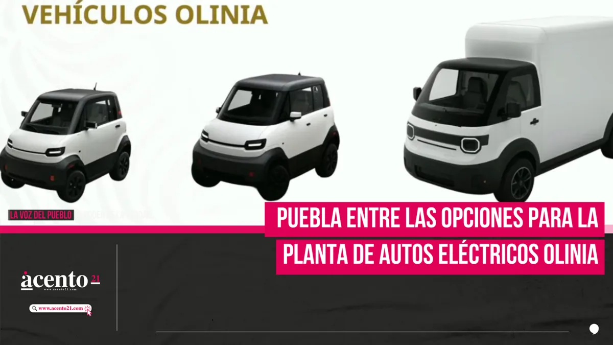 Puebla entre las opciones para la planta de autos eléctricos OLINIA