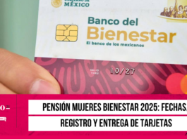 Pensión Mujeres Bienestar 2025