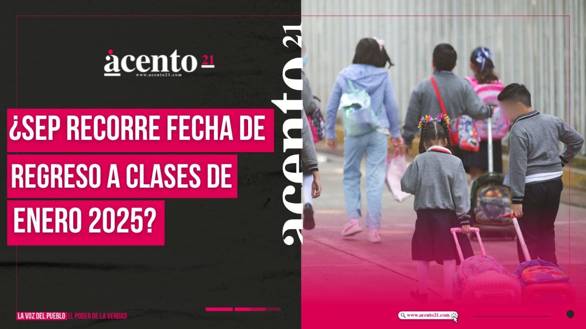 SEP recorre fecha de regreso a clases de enero 2025