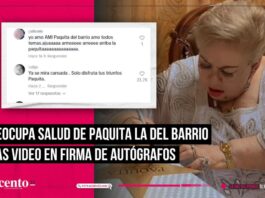 Salud de Paquita la del Barrio preocupa a fans “Ya se mira cansada”