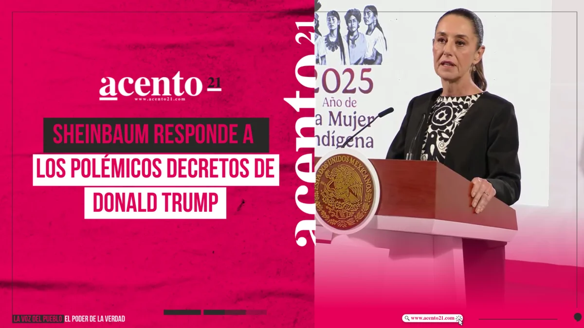 Claudia Sheinbaum responde a los polémicos decretos de Trump