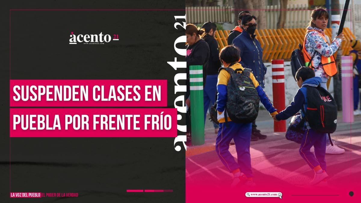 Suspenden clases en estos municipios de Puebla por frente frío