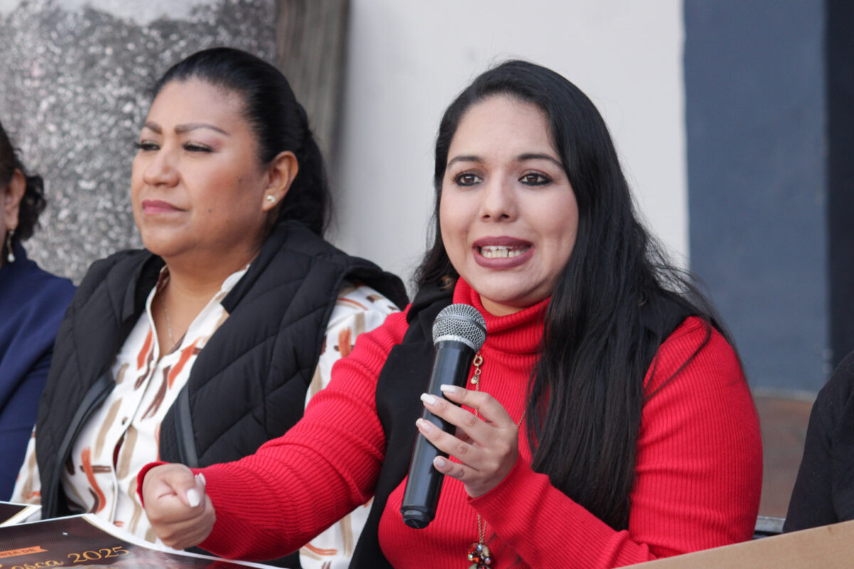 Tonantzin Fernández inaugurará 10 obras en San Pedro Cholula 