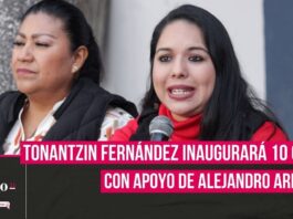 Tonantzin Fernández inaugurará 10 obras en San Pedro Cholula con apoyo de gobernador Armenta