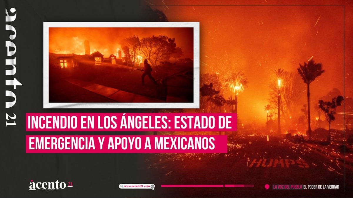 VIDEO Incendio forestal en Los Ángeles; declaran estado de emergencia