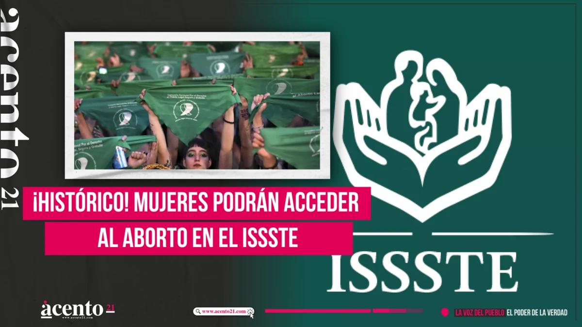 ¡Histórico! Mujeres podrán acceder al aborto en el ISSSTE