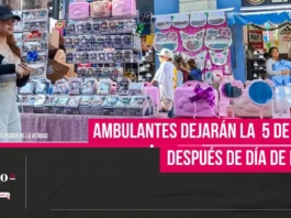 Ambulantes dejarán la calle 5 de Mayo tras Día de Reyes