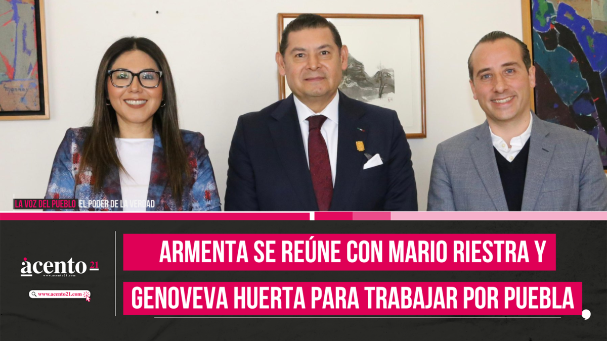 Armenta se reúne con Mario Riestra