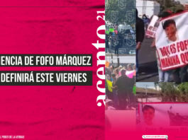 Audiencia de Fofo Márquez se definirá este viernes