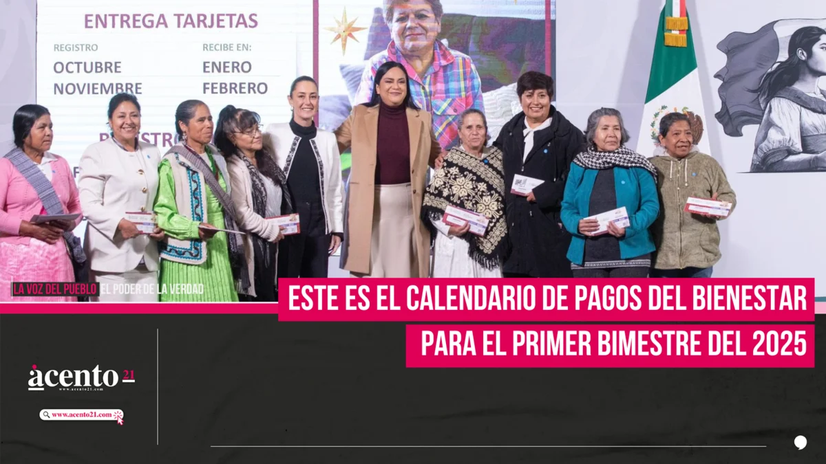 calendario de pagos del Bienestar para el primer bimestre del 2025