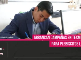 Arrancan campañas en Texmelucan para plebiscitos locales