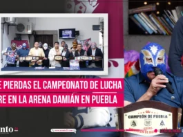 No te pierdas el campeonato de Lucha Libre en Puebla