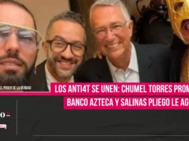 Chumel Torres promociona las tarjetas de Banco Azteca y Salinas Pliego le agradece  