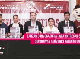 Lanzan convocatoria para entregar 64 becas deportivas a jóvenes talento en Puebla