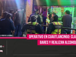 Operativo en Cuautlancingo: clausuran bares y realizan alcoholímetro