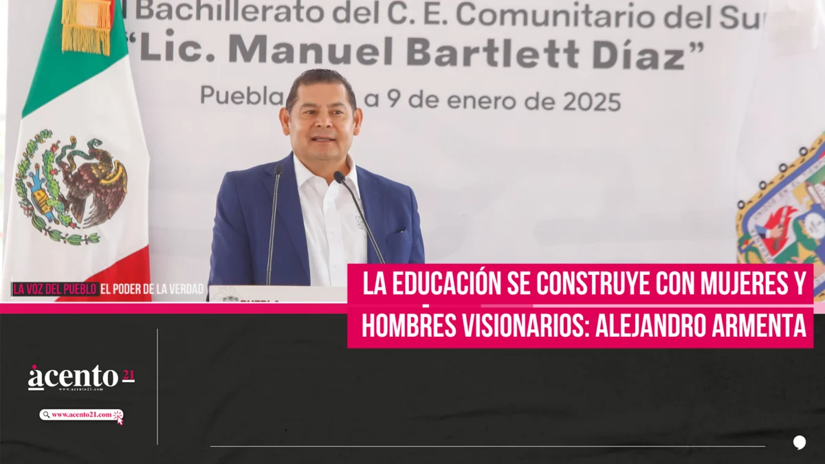 La educación se construye con mujeres y hombres visionarios: Alejandro Armenta