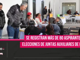 Se registran más de 80 aspirantes para elecciones de juntas auxiliares de Puebla