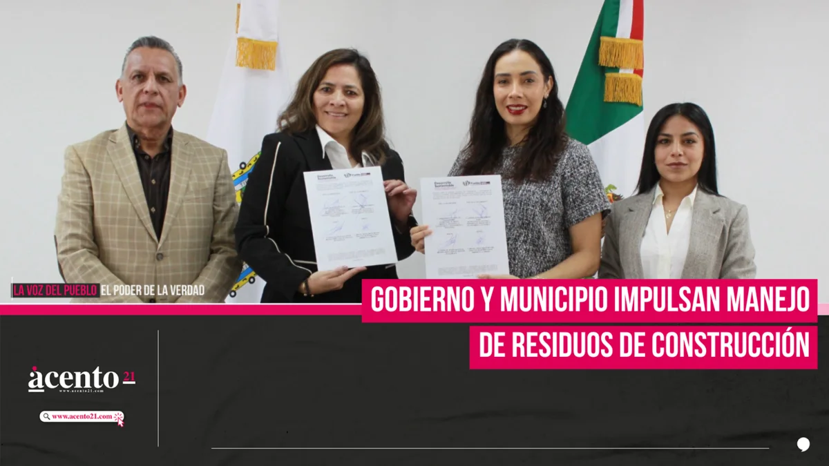 Gobierno y municipio impulsan manejo de residuos de construcción